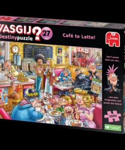 Pussel 1000 bitar Wasgij Destiny 27 Coffee Shop