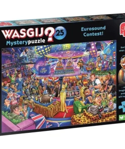 Pussel 1000 bitar Wasgij Mystery 25: Eurosong contest