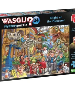 Pussel 1000 bitar Wasgij Mystery 24 Blight At The Museum!