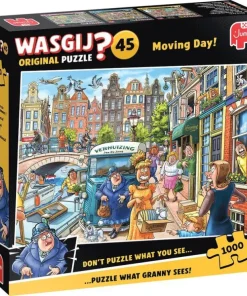 Pussel 1000 bitar Wasgij Original 45 Moving Day