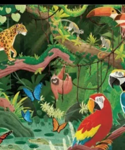 Pussel & bok - Rädda planeten: Amazonas