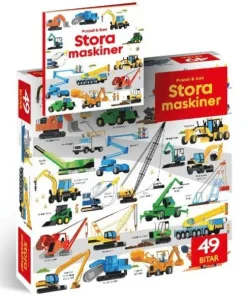 Pussel & bok - Stora maskiner
