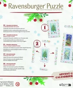 Pussel adventskalender Ravensburger