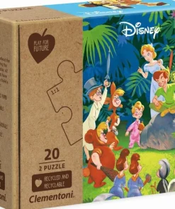 Pussel 2x20 bitar Jungle Book + Peter Pan