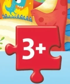 Pussel 2x12 bitar My Dino Friends