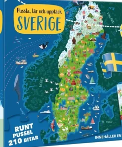 Pussla, lär och upptäck Sverige