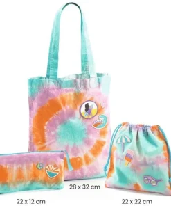 Pysselkit DIY Knytbatik - Sunshine camp
