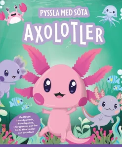 Pyssla med söta axolotler