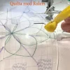 Quilta med rulers