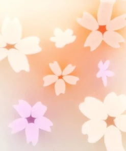Radergummi blomma sakura