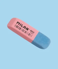 Radergummi Milan 860 rosa/blå