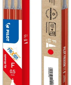 Refill Frixion Point 0,5 Synergy-Tip 3-pack röd