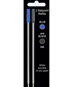 Refill Morris 2-Pack, svart och blå