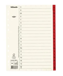 Register A4 A-Ö servo