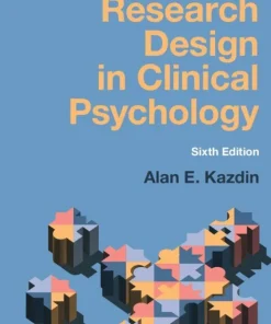 Research Design in Clinical Psychology