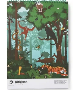 Ritblock A3 100g 70bl Djungel