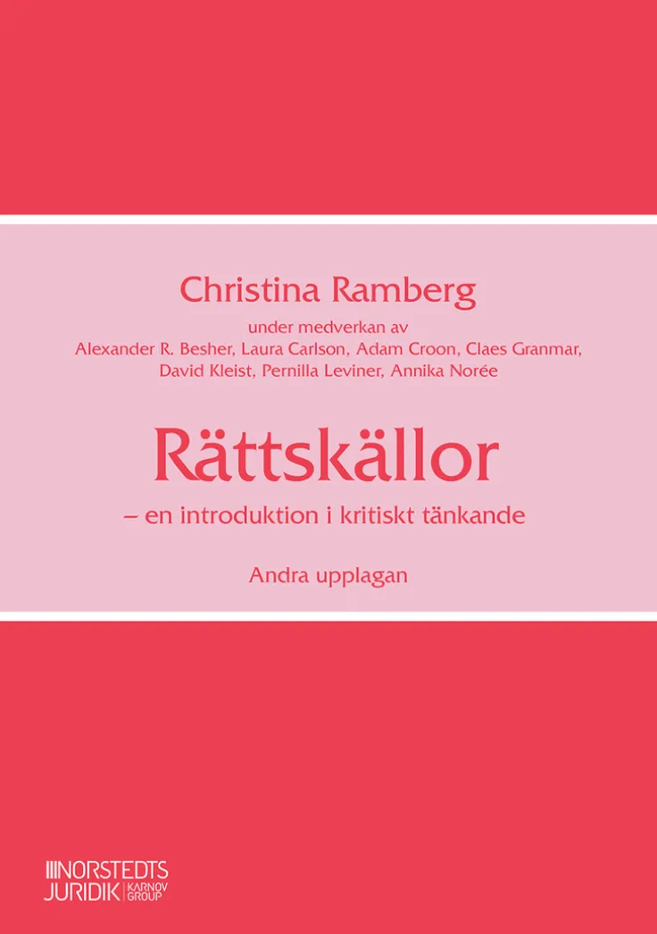 Rättskällor : en introduktion i kritiskt tänkande