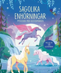 Sagolika enhörningar : pysselbok med klistermärken