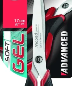 Sax 17cm Maped Advanced Gel svart/röd
