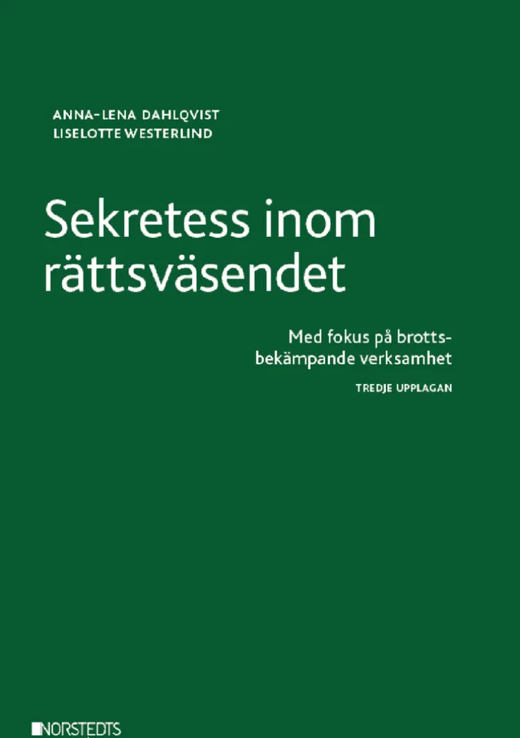 Sekretess inom rättsväsendet