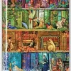 Skissbok 28x21cm - A Stitch in Time Bookshelf
