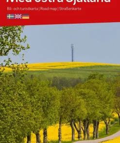 Skåne med Östra Själland Karta : Skala 1:150000