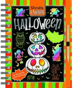 Skrapa och skapa. Halloween