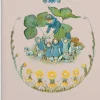Skrivhäfte A5 Elsa Beskow Blåsippor och tussilago beige