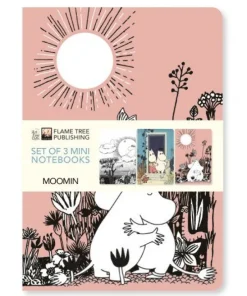 Skrivhäfte A6 linjerad 3-pack Moomin
