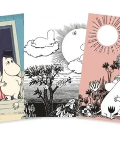 Skrivhäfte A6 linjerad 3-pack Moomin
