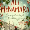 Snön faller tät på Mistletoe Square