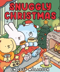 Snuggly Christmas. En cozy målarbok