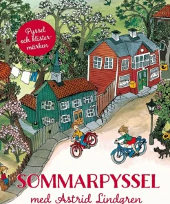 Sommarpyssel med Astrid Lindgren : med klistermärken