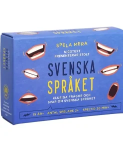 Spela mera: Svenska språket