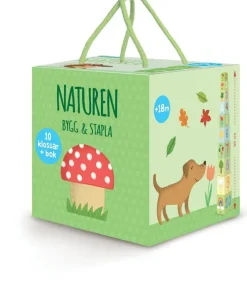 Stapelklossar & bok - Naturen
