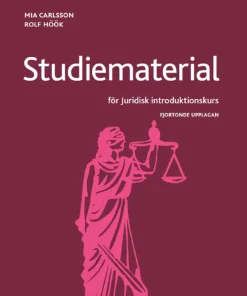 Studiematerial för Juridisk introduktionskurs