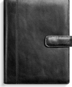 Systemkalender Compact skinn svart