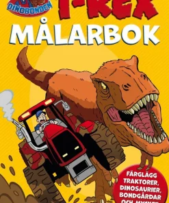 T-rex målarbok