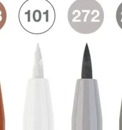 Tuschpenna PITT Artist Pen Brush 8-pack klassisk