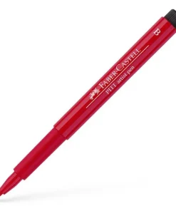 Tuschpenna PITT Artist Pen B klarröd