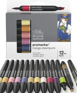 Tuschpenna Promarker 12+1 Manga Steampunk