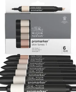 Tuschpenna Promarker 6 Skin tones set 1