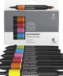 Tuschpenna Promarker 6 Vibrant tones