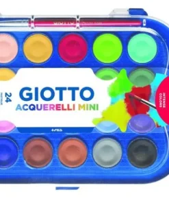 Vattenfärg Giotto Aquarelli Mini 24 färger