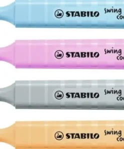 Överstrykningspenna Stabilo Swing Cool pastell 4 färger (Version 3)