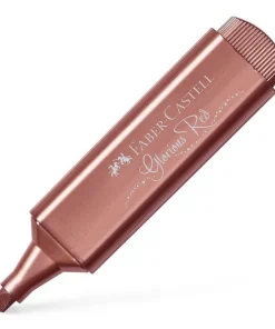 Överstrykningspenna Textliner 46 Metallic röd