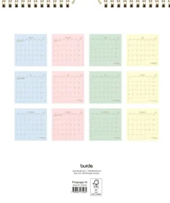 Väggkalender 2026 Color