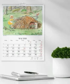 Väggkalender 2026 Elsa Beskow