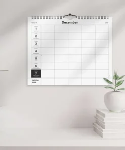 Väggkalender 2025-2026 Hemkalendern Clean