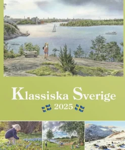 Väggkalender 2025 Klassiska Sverige